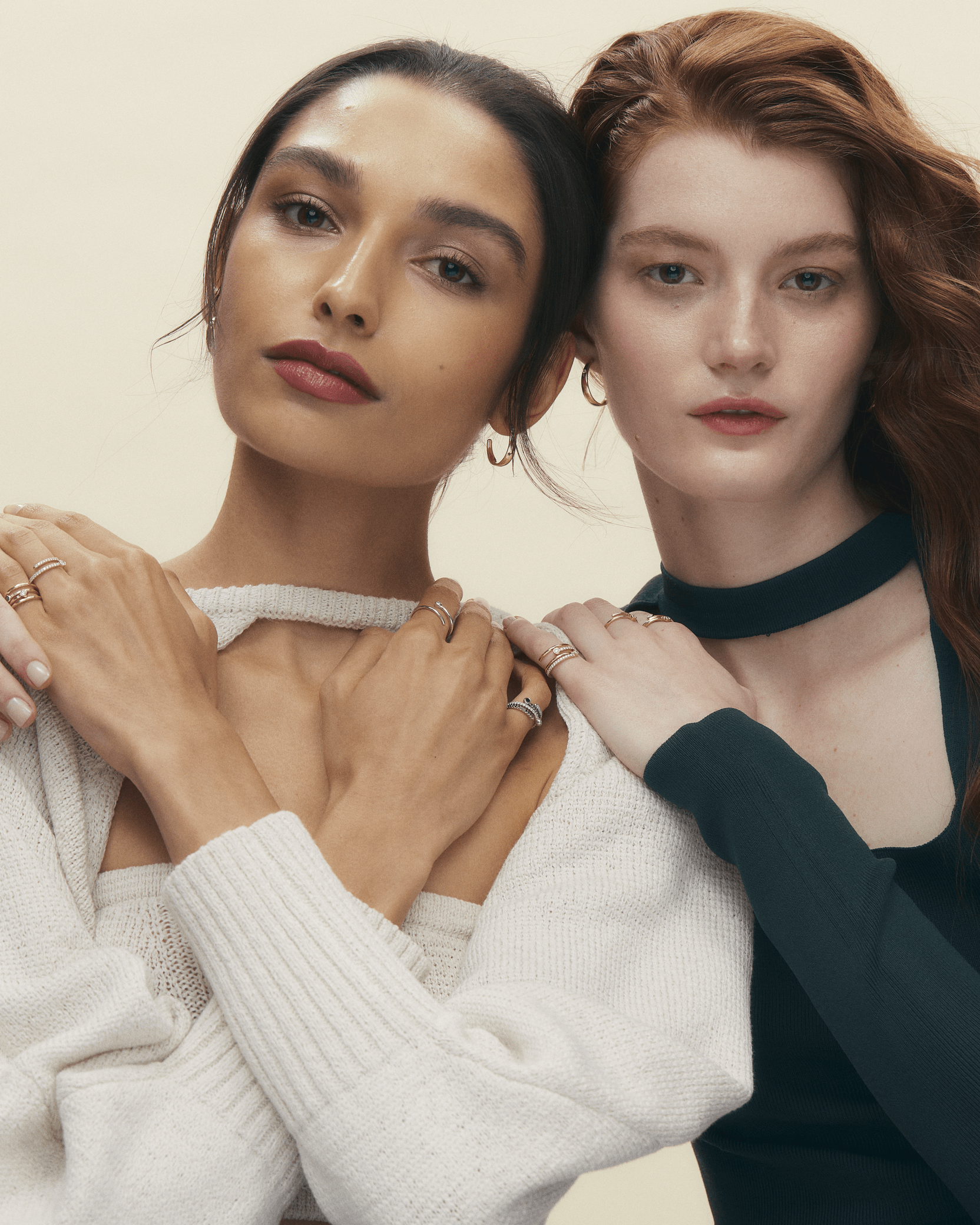 Classic Duet Hoops – SHIFFON