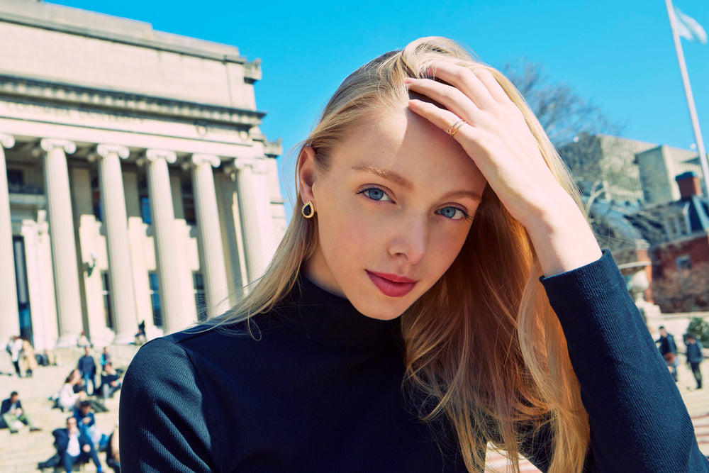 Alexandra Waterbury, Model Student — Literally