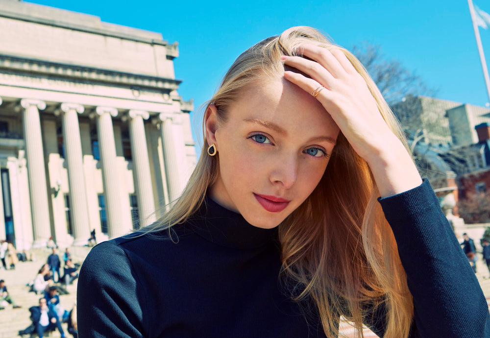 Alexandra Waterbury, Model Student — Literally