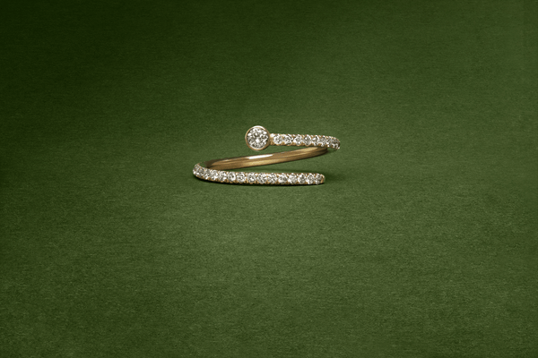★TOU★ NP032 Bold Wavy Open Pinky Ring MUSINSA | TOU NP032 Bold Wavy Open Pinky Ring